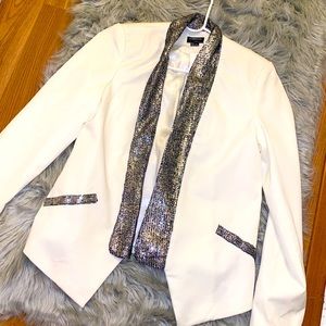 Never worn White Blazer .